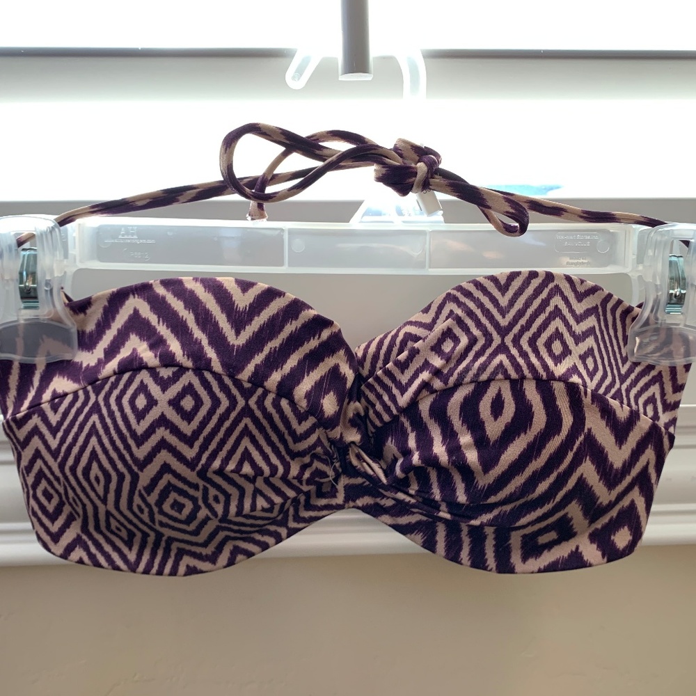 Victoria's Secret Colorful Bandeau Swim Top